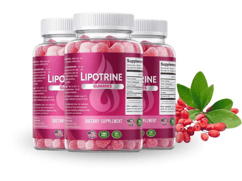LipoTrine Gummies 3 Bottle